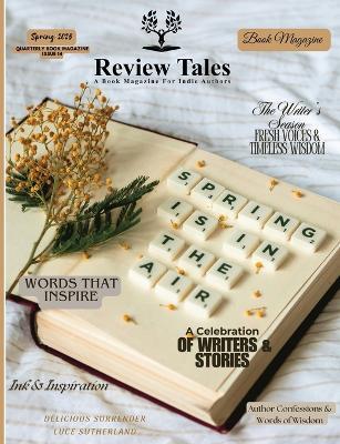 Review Tales - A Book Magazine For Indie Authors - 14th Edition (Spring 2025) - Jeyran Main - cover