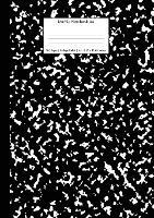 Marble Notebook A4: Black Marble College Ruled Journal - Young Dreamers Press - cover