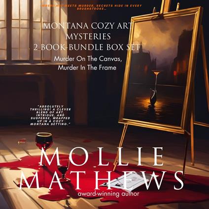 Montana Cozy Art Mysteries 2-Book-Bundle Box Set