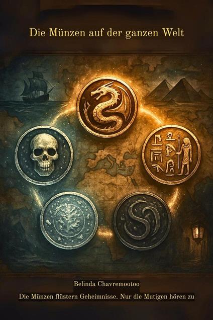 Die Münzen auf der ganzen Welt: Magische Fantasy-Geschichten mit Piraten, Drachen, verfluchten Münzen und geisterhaften Geheimnissen für Kinder von 8 bis 12 Jahren - Belinda Chavremootoo - ebook