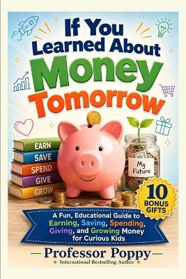 If You Learned About Money Tomorrow: A Fun, Illustrated Educational Guide to Earning, Saving, Spending, Giving, and Growing Money for Curious Kids - Poppy - cover
