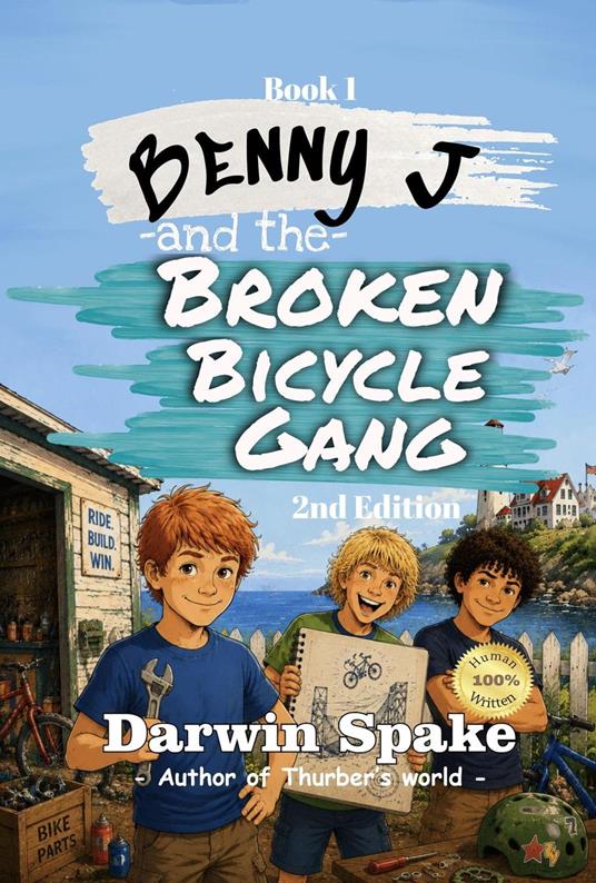 Benny J and the Broken Bicycle Gang - Darwin Spake - ebook