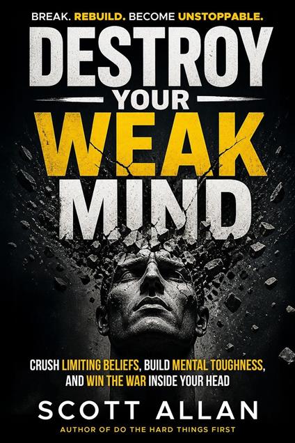 Destroy Your Weak Mind: Crush Limiting Beliefs, Build Mental Toughness, and Win the War Inside Your Head