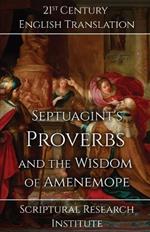 Septuagint's Proverbs and the Wisdom of Amenemope