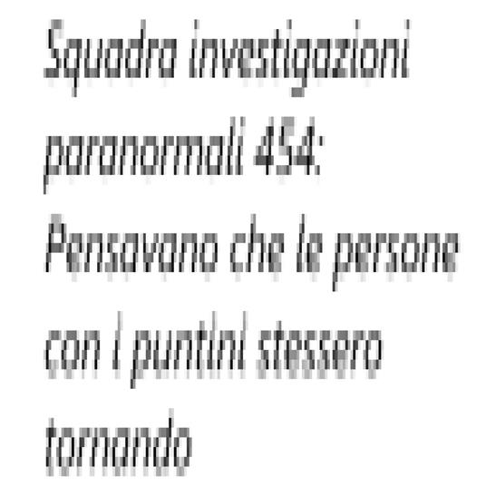 Squadra investigazioni paranormali 454: Pensavano che le persone con i puntini stessero tornando