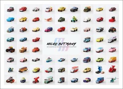 Micro but Many: an unofficial Micro Machines collection - Bitmap Books - cover