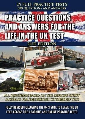 Practice Questions and Answers for the Life in the UK Test - Andrew Thompson - cover