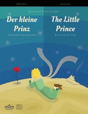 Der kleine Prinz / The Little Prince German/English Bilingual Edition with Audio Download - cover