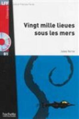 Vingt mille lieues sous les mers - Book + CD MP3 - Jules Verne - cover