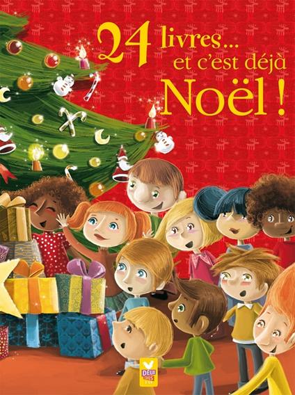 24 livres et c'est déjà Noël - Juliette Saumande,Claire Gaudriot - ebook