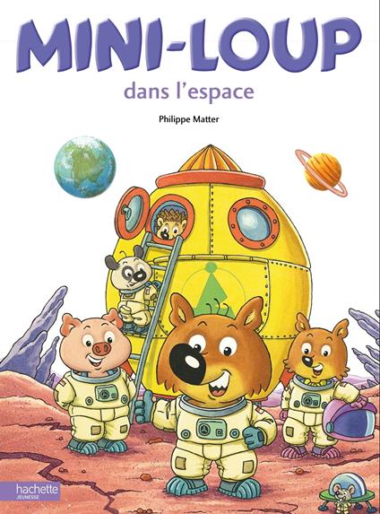 Mini-Loup dans l'espace - Philippe Matter - ebook