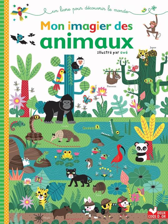 Mon imagier des animaux - GWÉ - ebook
