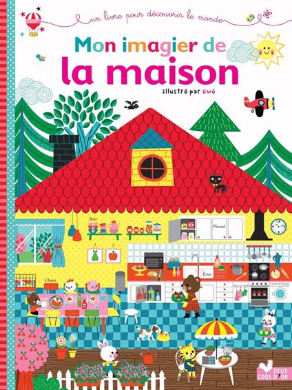 Mon imagier de la maison - GWÉ - ebook