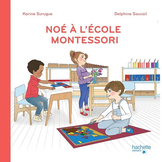 C'est la rentrée à l'école Montessori - Karine Surugue,Delphine Soucail - ebook
