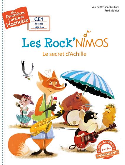 1res lectures (CE1) Les Rock'nimos n° 2 : Le secret d'Achille - Weishar Giuliani Valérie - ebook