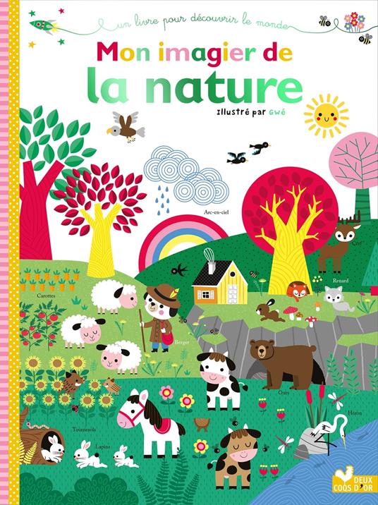 Mon imagier de la nature - GWÉ - ebook