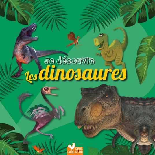 Je découvre les dinosaures - coffret avec lampe magique - Eric Mathivet,Collectif - ebook
