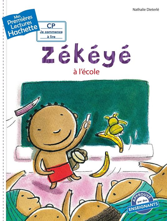 Premières lectures CP2 Zékéyé - Zékéyé à l'école - Nathalie Dieterlé - ebook
