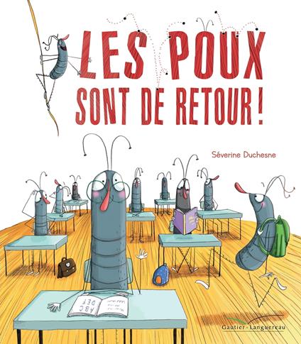 Les poux sont de retour - Séverine Duchesne - ebook