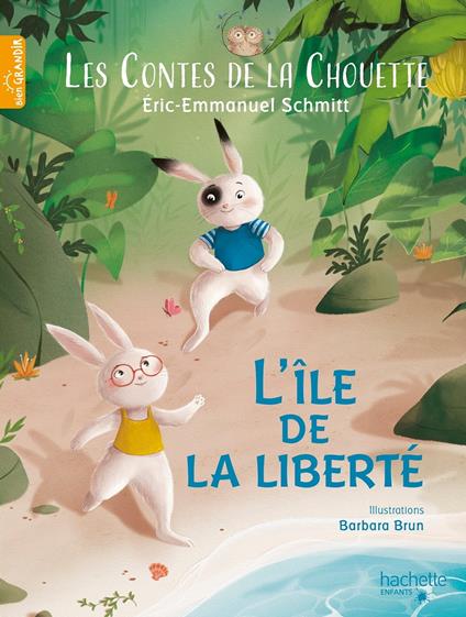 Les Contes de la Chouette - L'Île de la Liberté - Eric-Emmanuel Schmitt,Barbara Brun - ebook