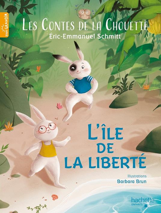 Les Contes de la Chouette - L'Île de la Liberté - Eric-Emmanuel Schmitt,Barbara Brun - ebook