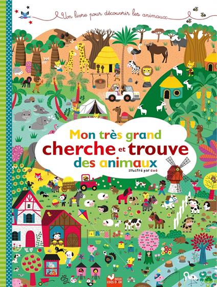 Mon très grand cherche et trouve des animaux - GWÉ - ebook