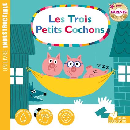 les 3 petits cochons - De Mullenheim Sophie,Marion Piffaretti - ebook