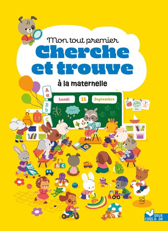 Mon tout premier cherche et trouve - la maternelle - Teodora Oprea - ebook