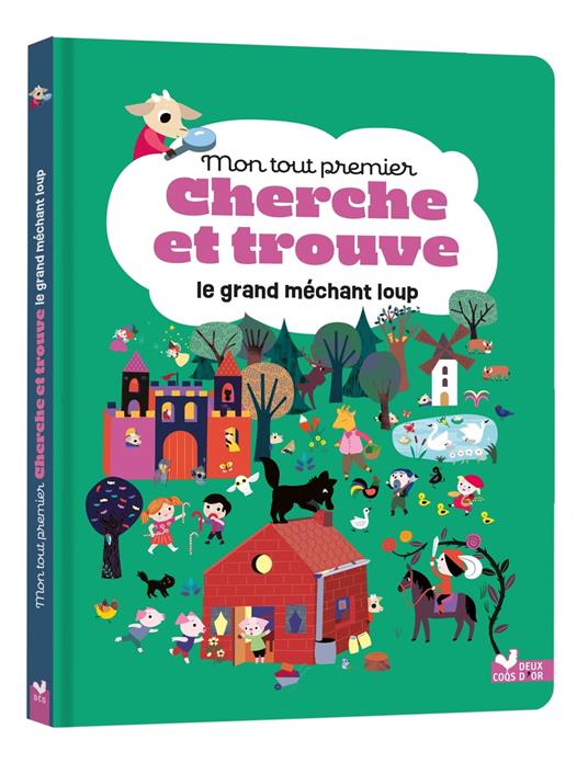 Mon tout premier cherche et trouve - le grand méchant loup - Olivia Cosneau - ebook