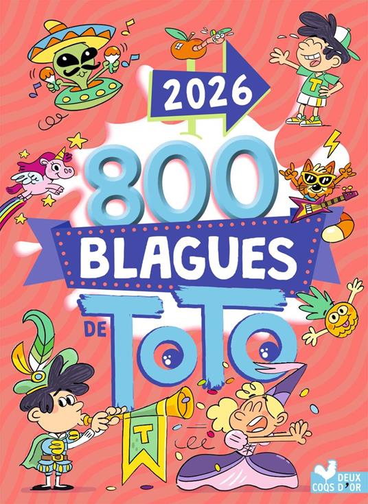 800 blagues de Toto 2026 - Collectif - ebook