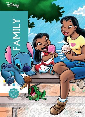 Mystery Colouring - Family: Reveal iconic Disney characters with colour by number - Alexandre Karam - cover