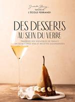 Des desserts au sein du verre