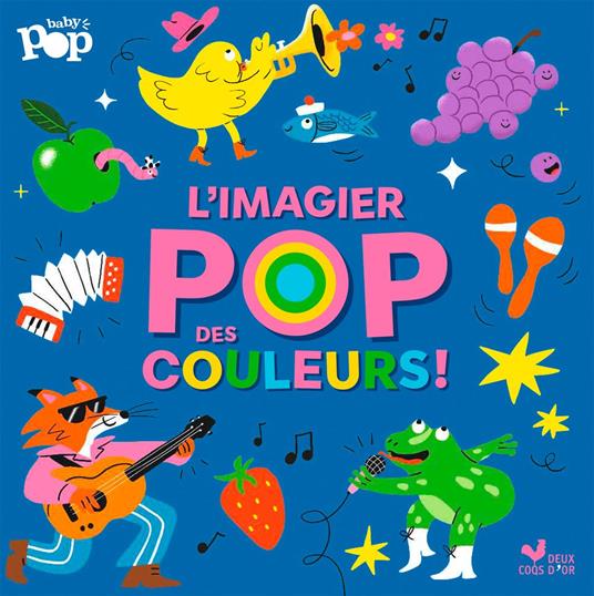 L'imagier pop des couleurs - Aurore Carric - ebook