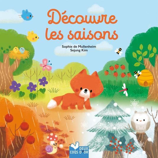 Découvre les saisons - De Mullenheim Sophie,Kim Sejung - ebook