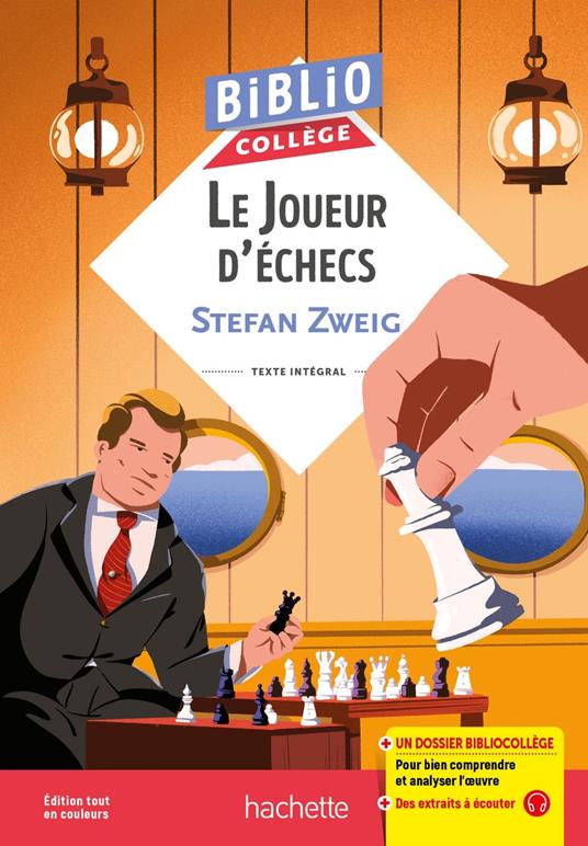 BiblioCollège Le Joueur d'échecs, Stefan Zweig