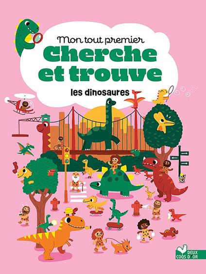Mon tout premier cherche et trouve les dinosaures - Michael Buxton - ebook