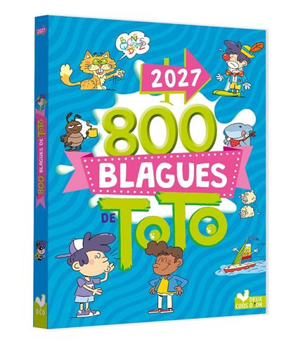 800 blagues de Toto 2027 - Collectif - ebook