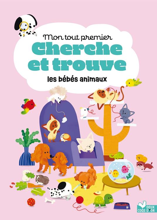 Mon tout premier cherche et trouve les bébés animaux - Yolande Six - ebook