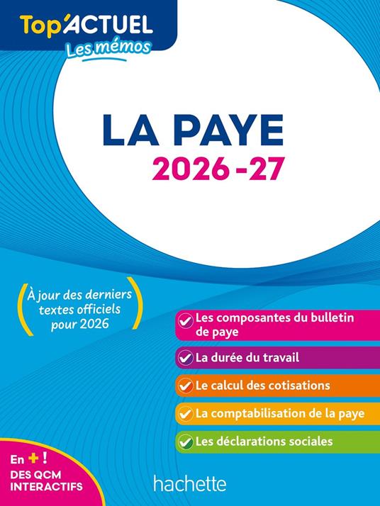 Top'Actuel La paye 2026-2027