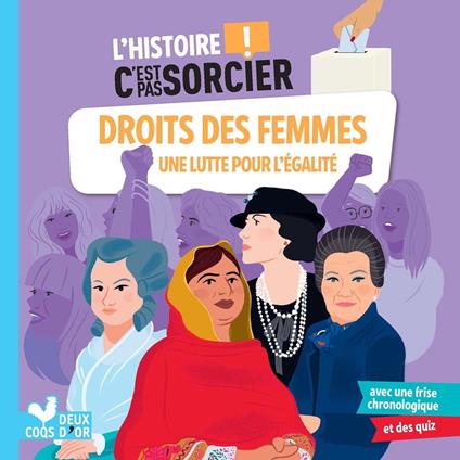 L'histoire C'est pas sorcier - Les droits des femmes - Sophie Blitman,Claire Wortemann - ebook