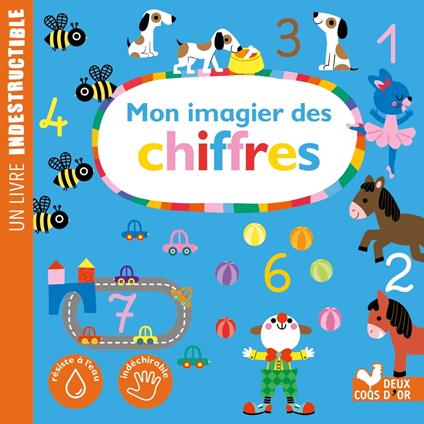 Mon imagier des chiffres - GWÉ - ebook