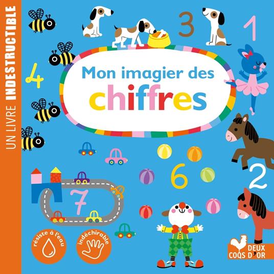 Mon imagier des chiffres - GWÉ - ebook