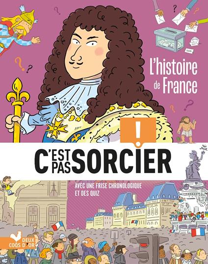 L'histoire C'est pas sorcier - L'histoire de France NED - Bosc Frédéric,Collectif - ebook