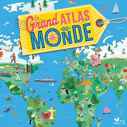 Le grand atlas du monde - Collectif - ebook