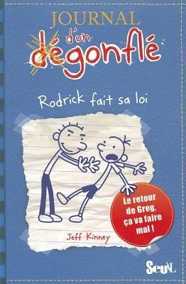 Journal D'Un D'Gonfl', Tome 2. Rodrick Fait Sa Loi(le) T2 - Jeff Kinney - cover