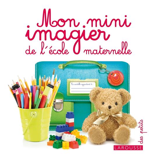 Mon mini imagier de l'école maternelle - Collectif - ebook