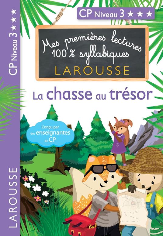 1ères lectures 100% syllabiques - La chasse au trésor