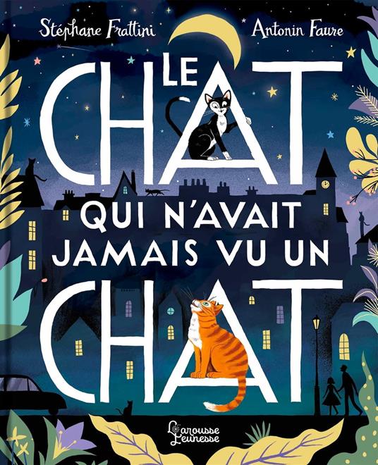 Le chat qui n'avait jamais vu un chat - Stéphane Frattini,Antonin Faure - ebook
