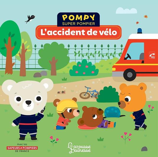 Pompy - L'accident de vélo - Emmanuelle Kecir-Lepetit,Stéphanie Bardy - ebook