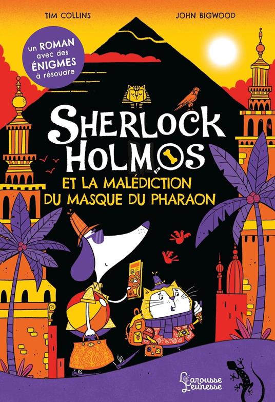 Sherlock Holmos et la malédiction du masque du pharaon - Tim Collins,John Bigwood - ebook